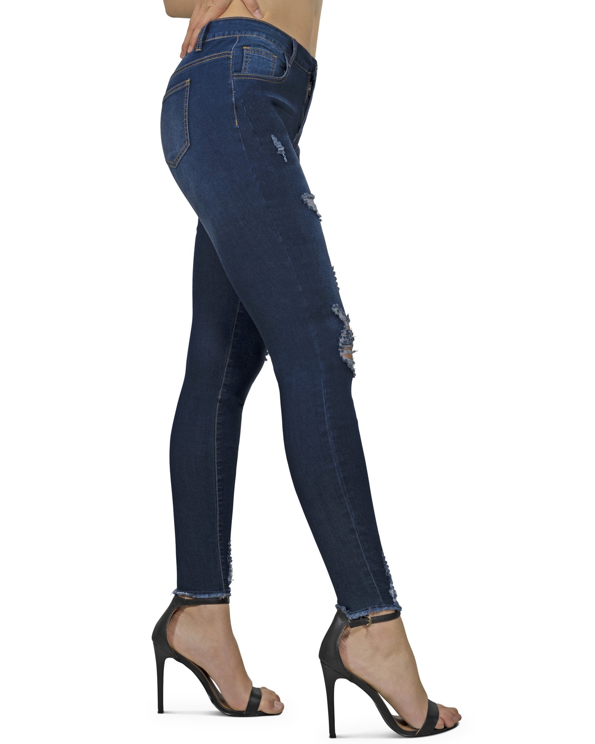 Jean skinny effet vieilli Arden