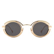 Moonmist - Fashion Circle Geometric Round Futuristic Fashion Sunglasses