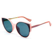 Duisburg - Women Round Cat Eye Polarized Sunglasses