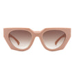 Meridian - Classic Square Retro Flat Top Fashion Sunglasses