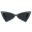 CANBERRA | Women Retro Vintage Extreme Cat Eye Sunglasses