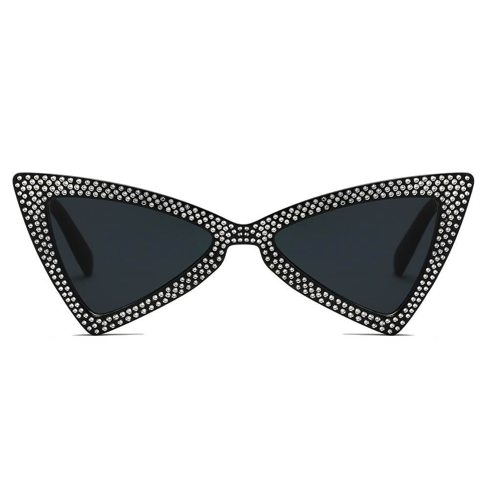 CANBERRA | Women Retro Vintage Extreme Cat Eye Sunglasses