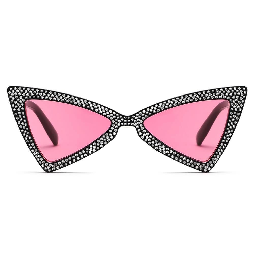 CANBERRA | Women Retro Vintage Extreme Cat Eye Sunglasses