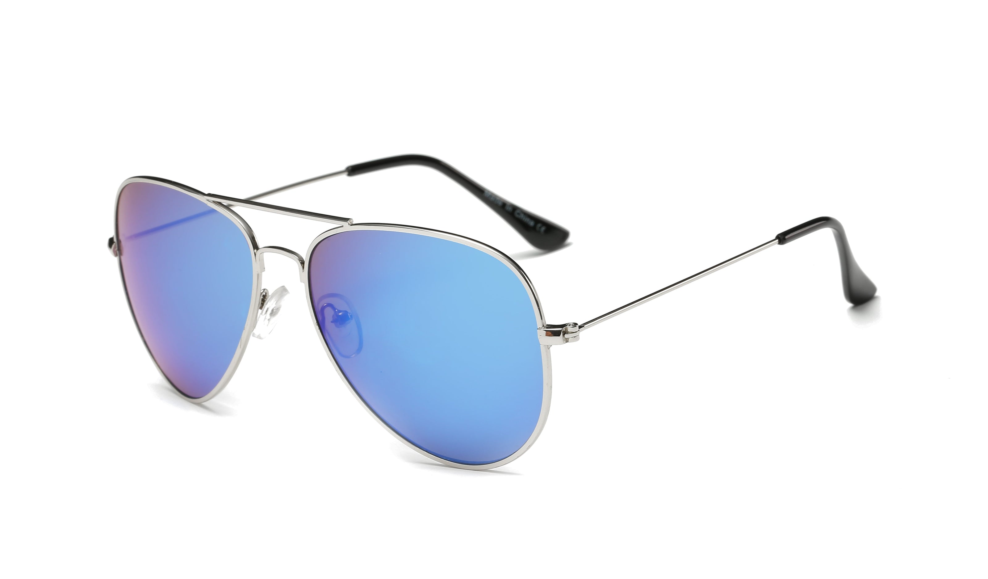 AARUS | Unisex Classic Metal Teardrop Aviator Shades Sunglasses