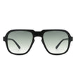 Nightime - Retro Square Fashion Aviator Vintage Style Tinted Sunglasses