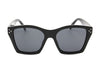 Demopolis | Women Square Retro Cat Eye Fashion Sunglasses