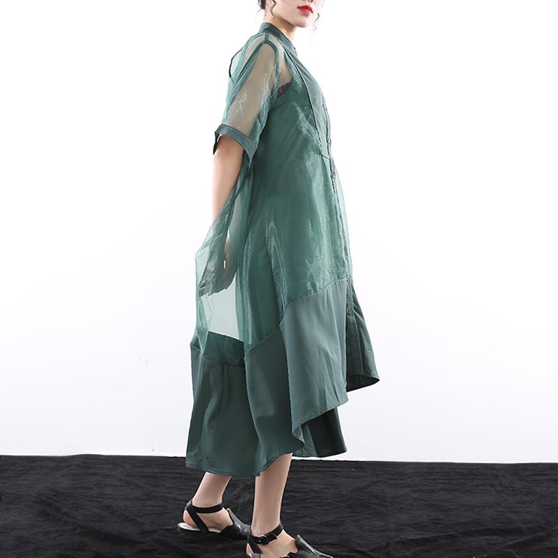 Koharu Irregular Shirt Dress