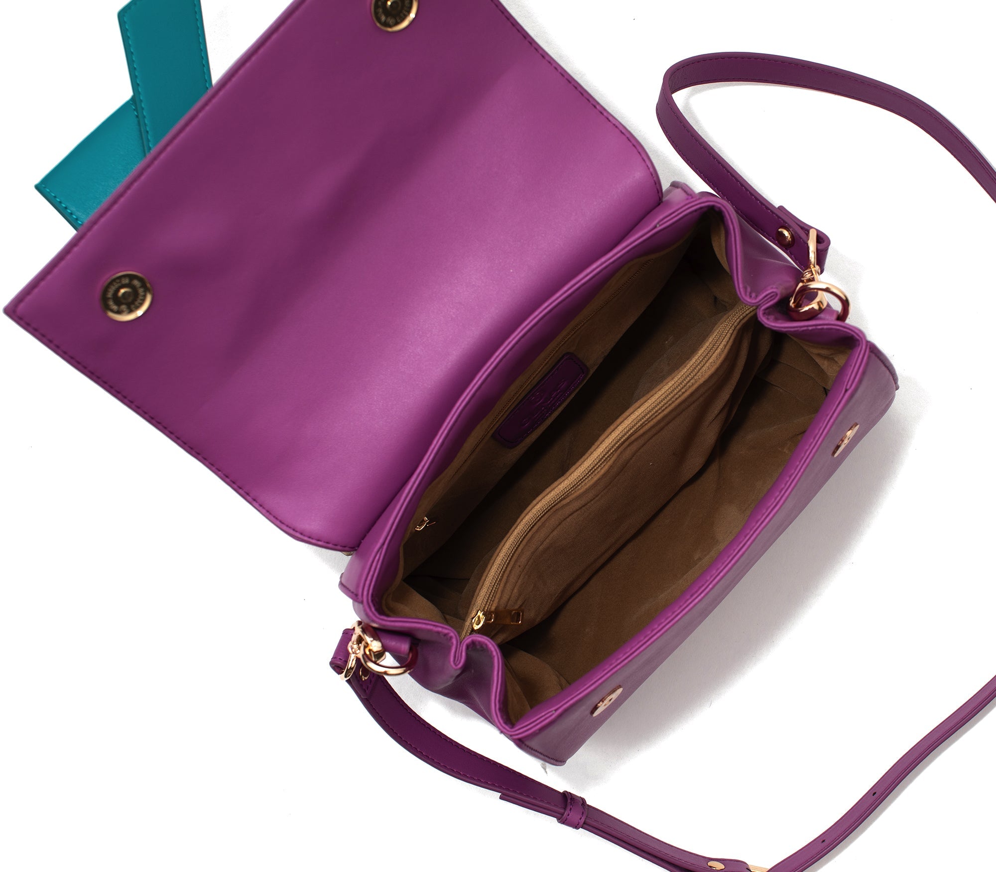 Cottontail - Sac en cuir végétalien violet