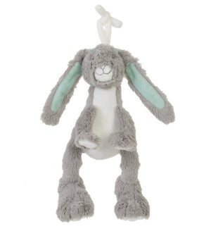 Grey Rabbit Twine No. 1 Plush Animal by Happy Horse