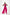 Satin Halter Neck Pleated Maxi Jumpsuit in Fuchsia