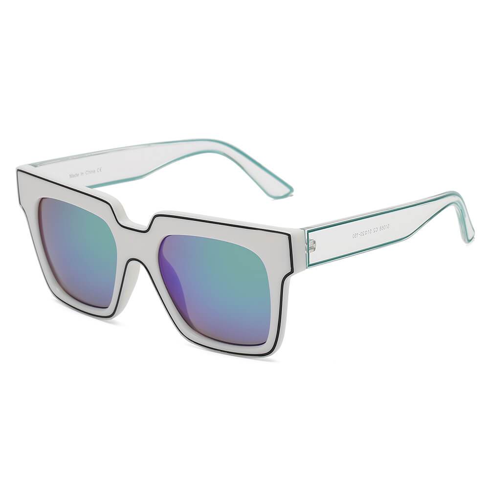 CAMDEN | Women Retro Square Oversize Sunglasses