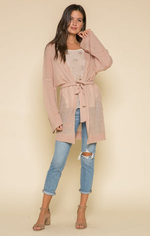 Tia Belted Sweater