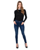 Jean skinny taille haute Alexis