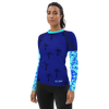 Rashguard Destination Ocean Sea Skinz Performance pour femmes UPF 40+