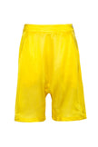 Short harrem jaune en modal et soie