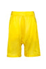 Short harrem jaune en modal et soie