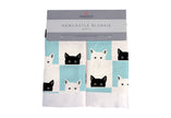 Peek-A-Boo Cats Bamboo Muslin Security Blankie