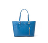 Miley - Blue Vegan Leather Laptop Bag