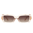 Sylphine - Oversize Sporty Square Chunky Shield Sunglasses