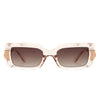 Sylphine - Oversize Sporty Square Chunky Shield Sunglasses