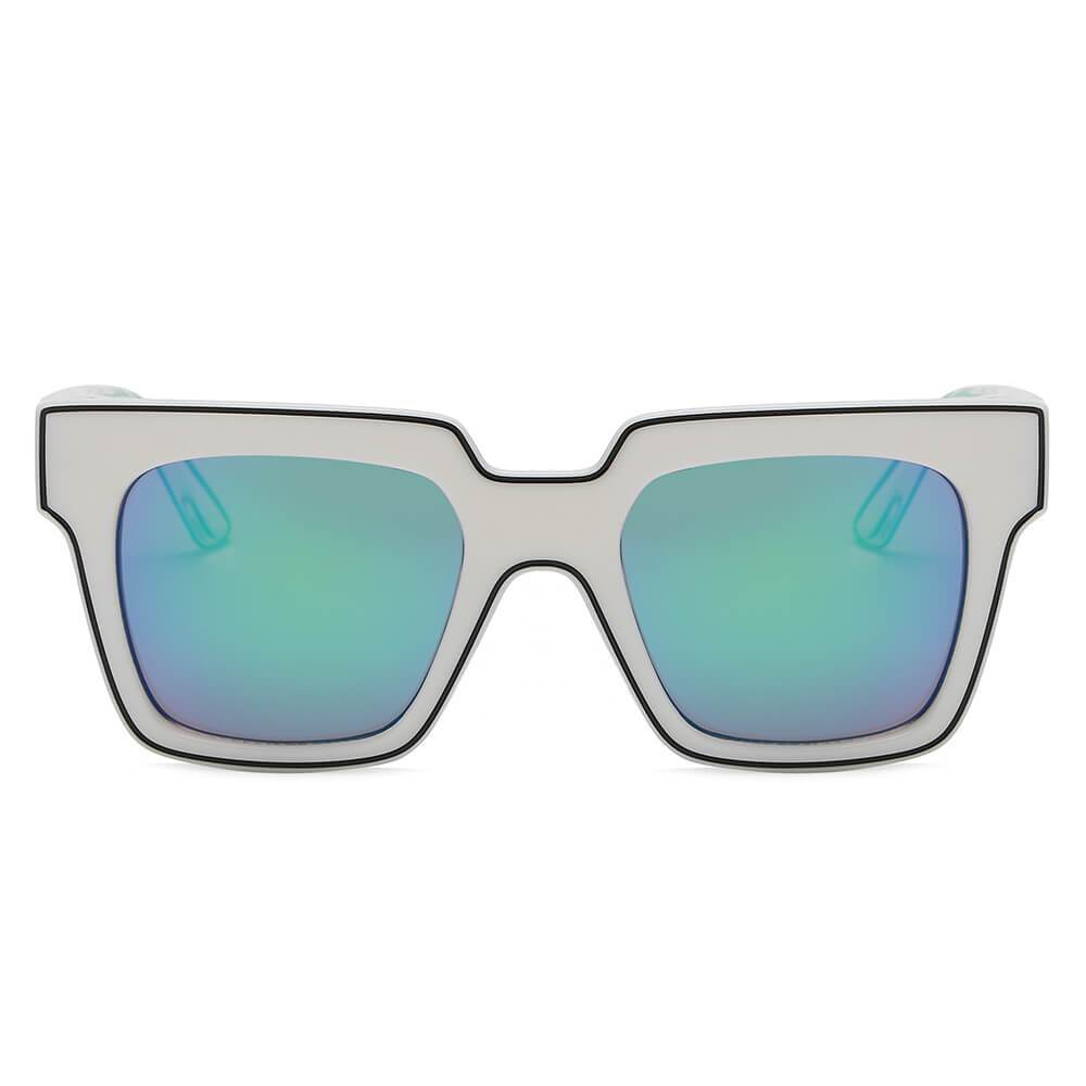 CAMDEN | Women Retro Square Oversize Sunglasses