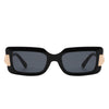 Sylphine - Oversize Sporty Square Chunky Shield Sunglasses