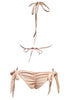 Tessa Triangle Top & Tie Side Bottom - Nude