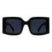 Vesela - Retro Square Oversize Fashion Sunglasses