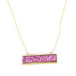 Collier de barre Bethany Druzy