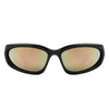 Starfall - Sporty Rectangle Oval Y2K Wrap Around Unisex Fashion Sunglasses