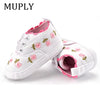 Baby Girl Shoes Lace Floral Embroidered