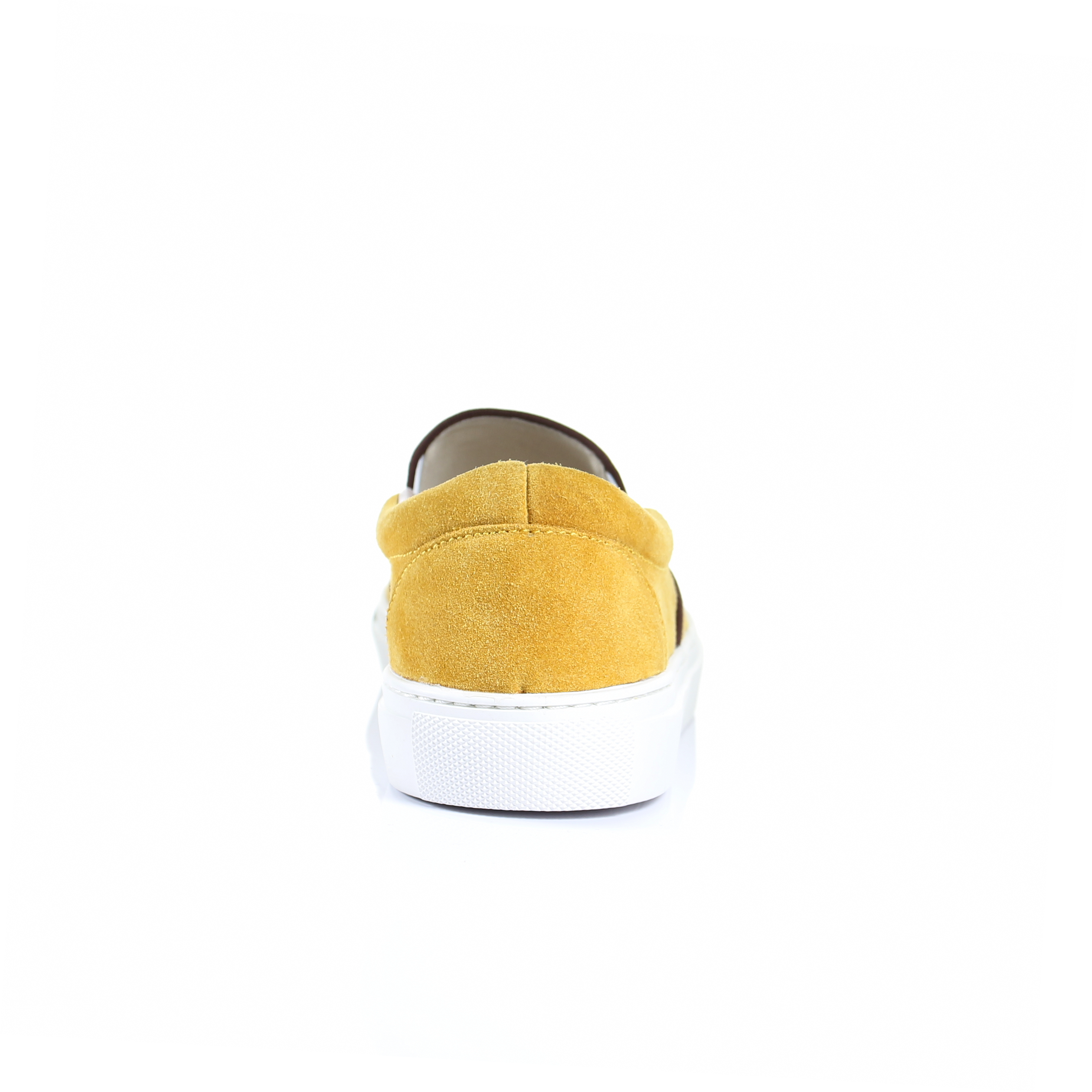 Suede Slip on Sneaker (Mustard)