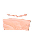 Zoey Bandeau Top - Peach