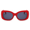 BAKU | Women Fashion Retro Rectangle Oversize Sunglasses