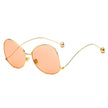 Eugene - Women's Trendy Oversized Pantone Lens Sunglasses