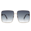 Evangely - Classic Square Tinted Fashion Oversize Women Sunglasses