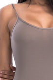 Combinaison camisole moulante unie (CAPELLA)