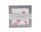 Playful Kitty Bamboo Muslin Crib Sheet