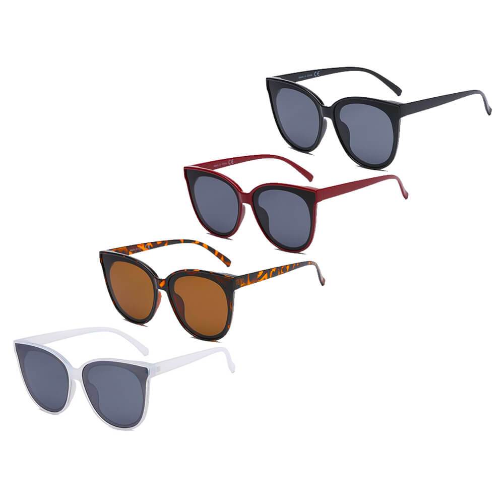 GARLAND | Women Round Cat Eye Sunglasses