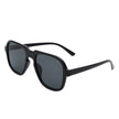 Nightime - Retro Square Fashion Aviator Vintage Style Tinted Sunglasses