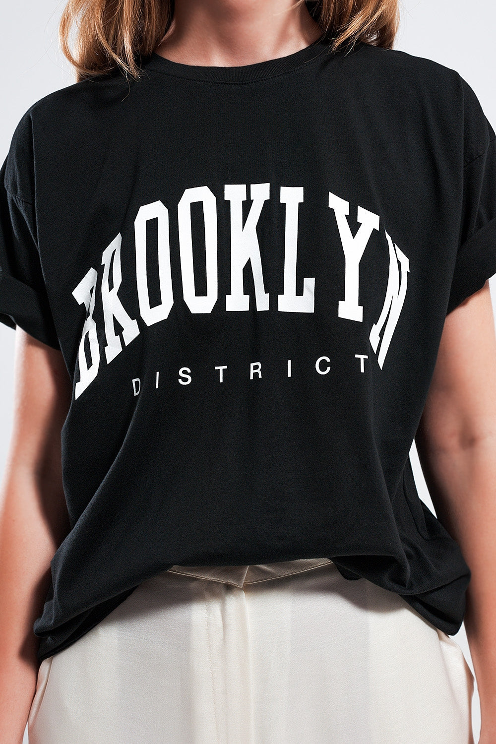 T-shirt Brooklyn en noir