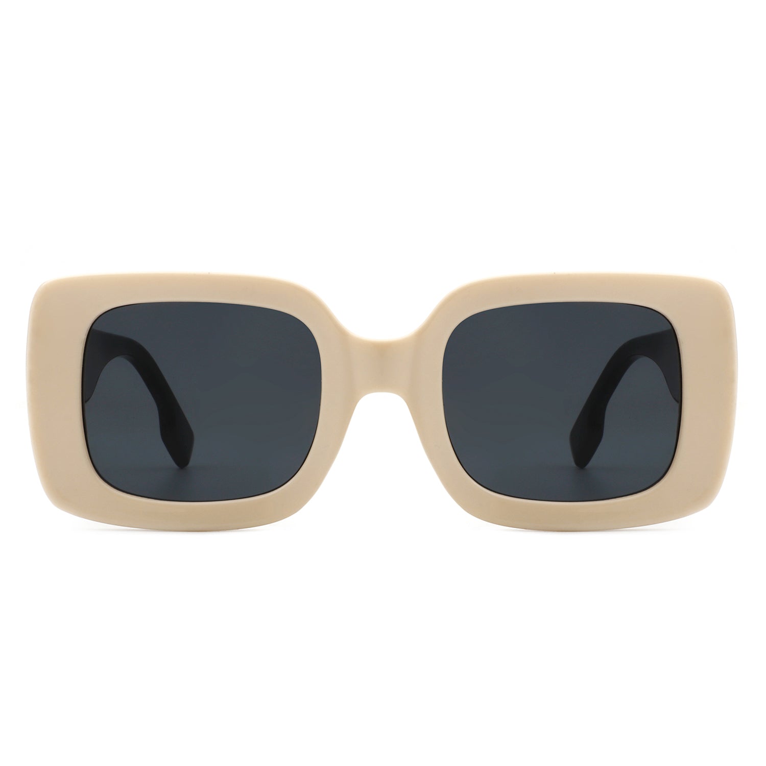 Jadestone - Square Retro Flat Top Fashion Sunglasses