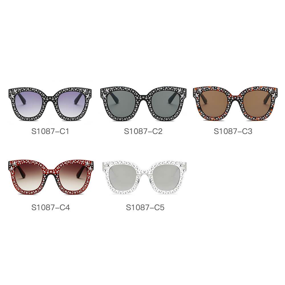 DOSWELL | Women Fashion Oversize Round Sunglasses