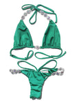 Shanel Triangle Top & Tango Bottom - Green