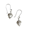 Boucles d'oreilles en forme de larme avec perles d'eau douce