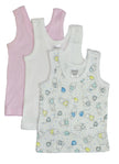 Bambini Girls Printed Tank Top Variety 3 Pack