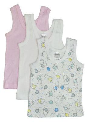 Bambini Girls Printed Tank Top Variety 3 Pack