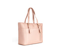 Miley - Light Pink Vegan Leather Laptop Bag