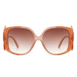 Vortexia - Oversize Irregular Frame Large Fashion Square Sunglasses