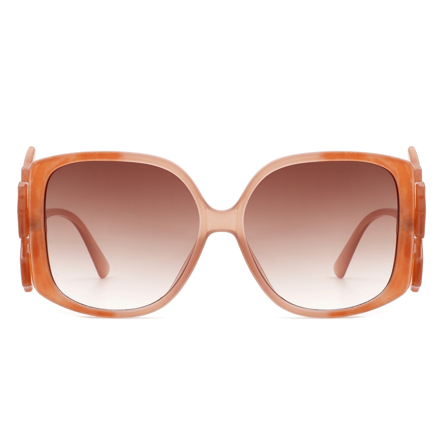 Vortexia - Oversize Irregular Frame Large Fashion Square Sunglasses